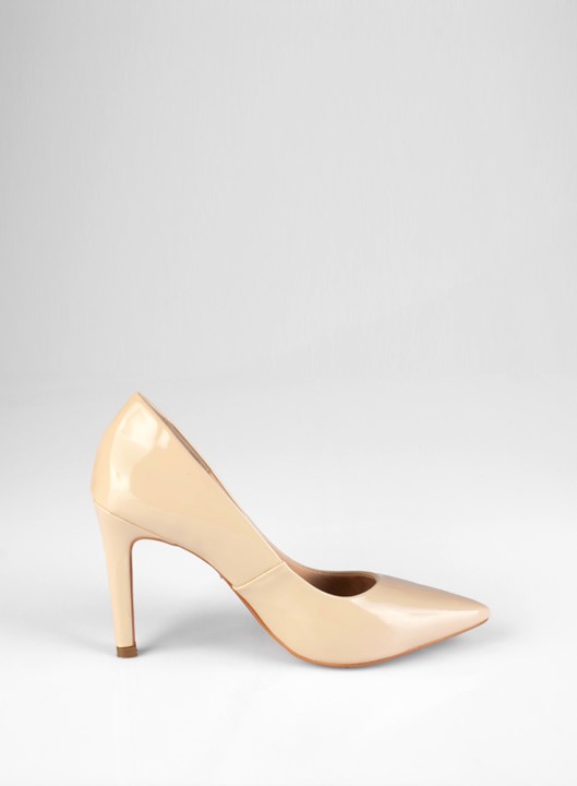 Scarpin Verniz Nude Ayons