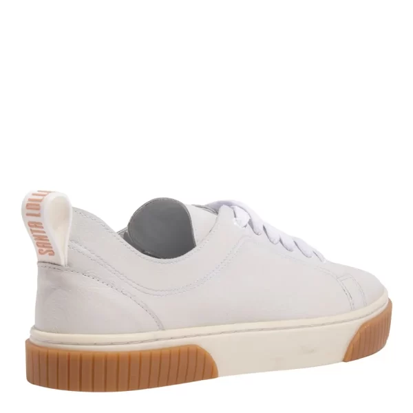 Tênis Santa Lolla Couro Floater Liso Branco - Image 3