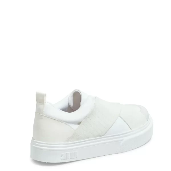Tênis Santa Lolla Slip On Lona Deserto Branco
